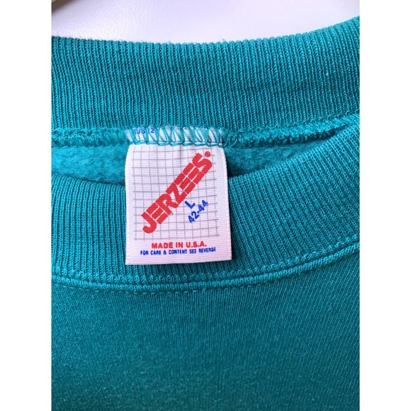 Vintage Jerzees Christmas Card Crewneck - Picture 2 of 4